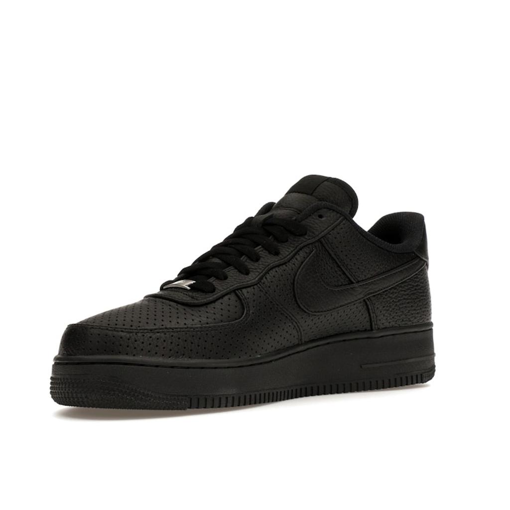 Nike Zapatillas Unisex Air Force 1 SP Perforadas Negras Game-Royal HF8189-001
