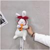 Plush Bunny Phone Bag With Zipper Closure For Daily Casual Wear