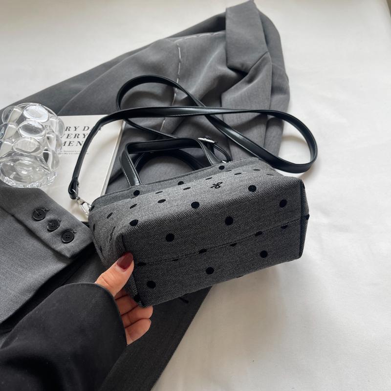 Женская холщовая сумка через плечо — фото 12