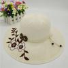 UV Protection Women's Sun Hat Flower Printed Straw Hat Fashion Fisherman's Hat  Summer Outdoor