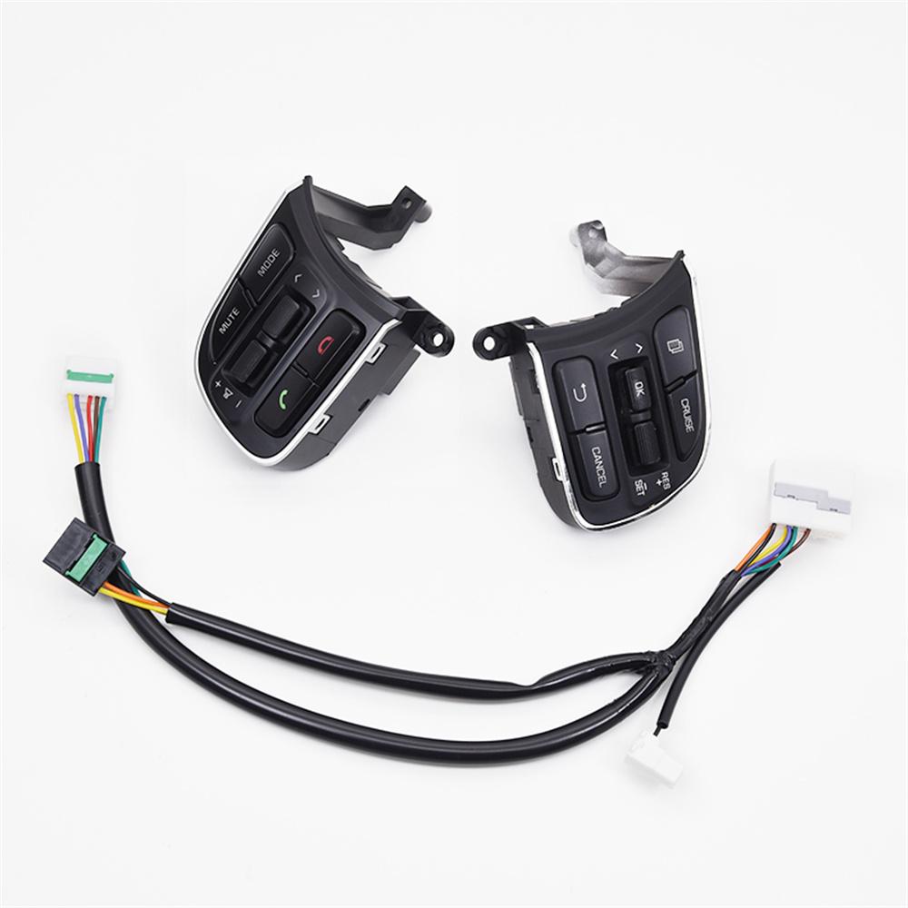 Steering Wheel Control Switch Button + Wire Harness For Kia Optima K5 2016-2018