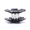1 pezzo bici bicicletta ciclismo tubo sterzo cuffia in alluminio dado a stella 1 1/8" 28,6 mm