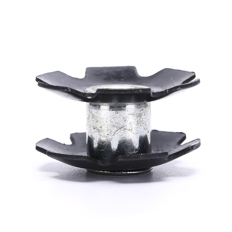 1 pezzo bici bicicletta ciclismo tubo sterzo cuffia in alluminio dado a stella 1 1/8" 28,6 mm