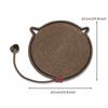 Cat Head Scratching Mat Braided Surface Stitched Edge Pet Supply for Cats, Home