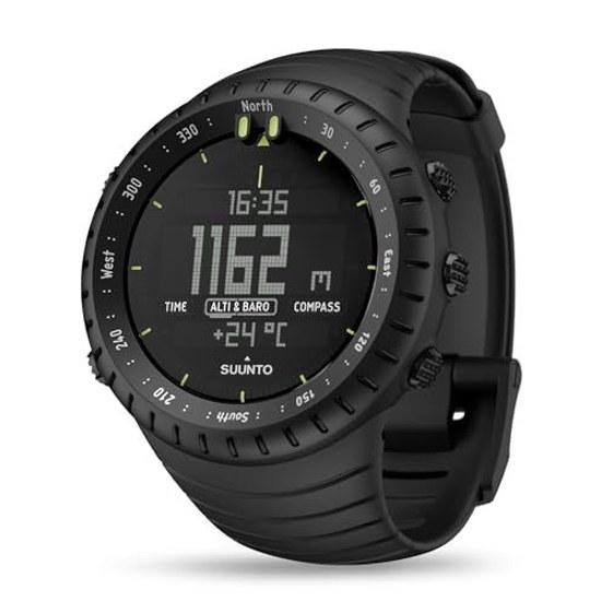 Suunto wristwatch Core altimeter barometer/thermometer compass depth measurement. Water-resistant up 30 meters. Outdoor sports watch 2-year warranty.