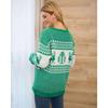 Christmas Sweater Women Christmas Deer Warm Knitted Long Sleeve Sweater Jumper Top Winter Autumn Pullovers