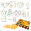 Straw Puzzle Children Intelligence Diy Parentchild Interactive Assembling Toys