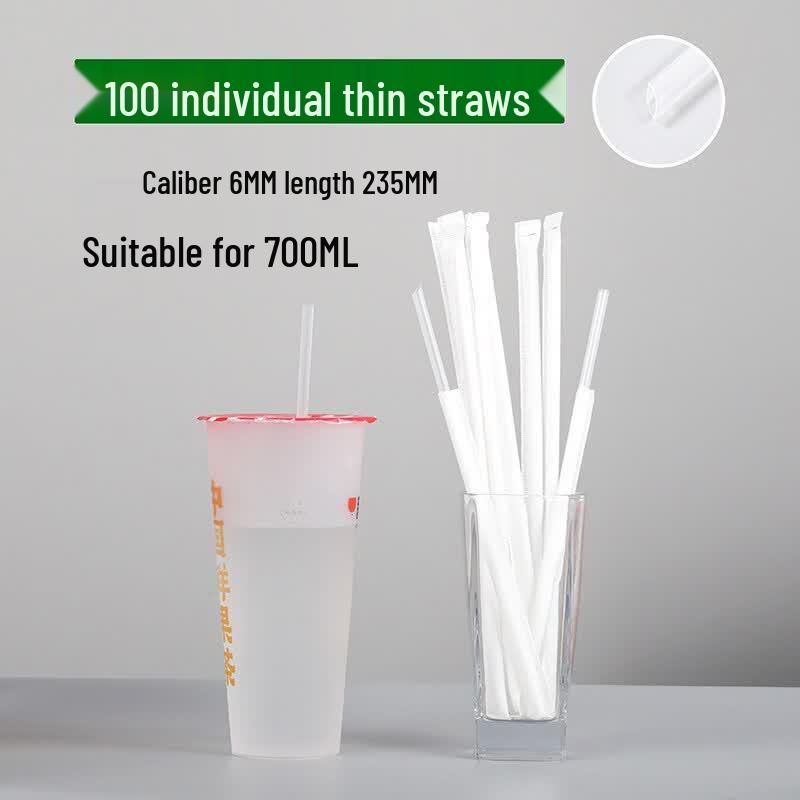 Qiwei Disposable Plastic Drinking Straws