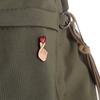 Creative Cute Cartoon Finger Heart Alloy Brooch, Men'S And Women'S Couple Bag Clip Accessories