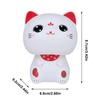 Mdikawe Car Oscillating Toy, Dancing Cat Figurine | Cute Swing Solar Car Toys,Adorable Swing