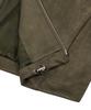 Ironyporno Whiteline 86-Iro161 Hidden Pocket Collar Suede Jacket Khaki
