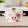 20cm Japanese Enamel Soup Pot - Fruit Series