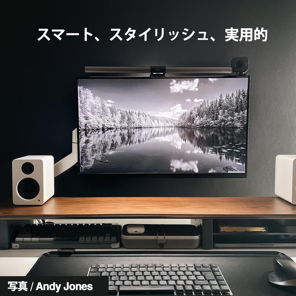 AVLT Monitor 1 Load Compatible with Inch USB AUX Full Tilt Rotation Adjustment Clamp Management Arm, Screen, Single, Capacity 23kg, 17-49 Monitors,
