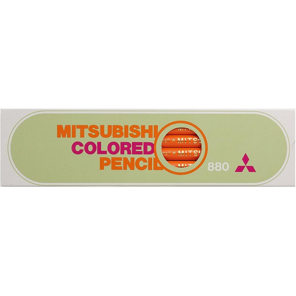 Mitsubishi Pencils, colored pencils, 880, monochromatic, 1 dozen, K880.4