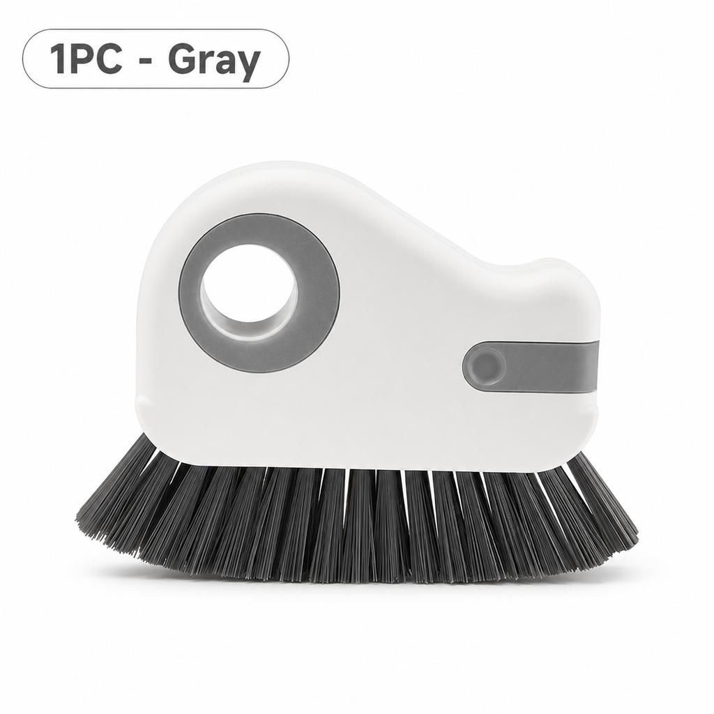 Multi Function Groove Cleaning Brush 2 in 1 Handheld Crevice Cleaner for Window Door Track Floor Kitchen Household Cleaning Tool