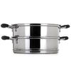 Supor Le Shang 3-stöckiger Dampfgarer aus Edelstahl