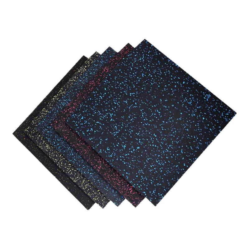 Gym Rubber Shock Absorption Floor Mat One Size