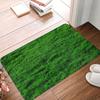 HIERBA VERDE VERDE. CÉSPED. TONO. Felpudo Antideslizante Alfombrilla de Suelo Alfombra Lavable para Entrada de Cocina Dormitorio del Hogar Alfombrillas para Pies