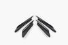 Premium Quality Universal 4pcs Car Front Bumper Lip Splitter Fins Body Spoiler Kit