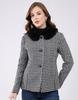 Women Collar Neck Full Sleeve Coat