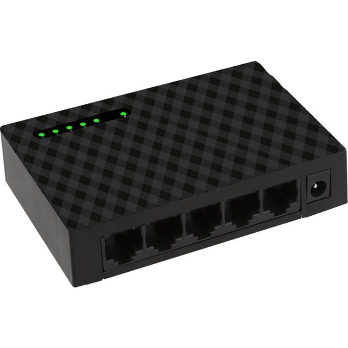 Switch Fast Ethernet Iggual 5x1000 Mbps