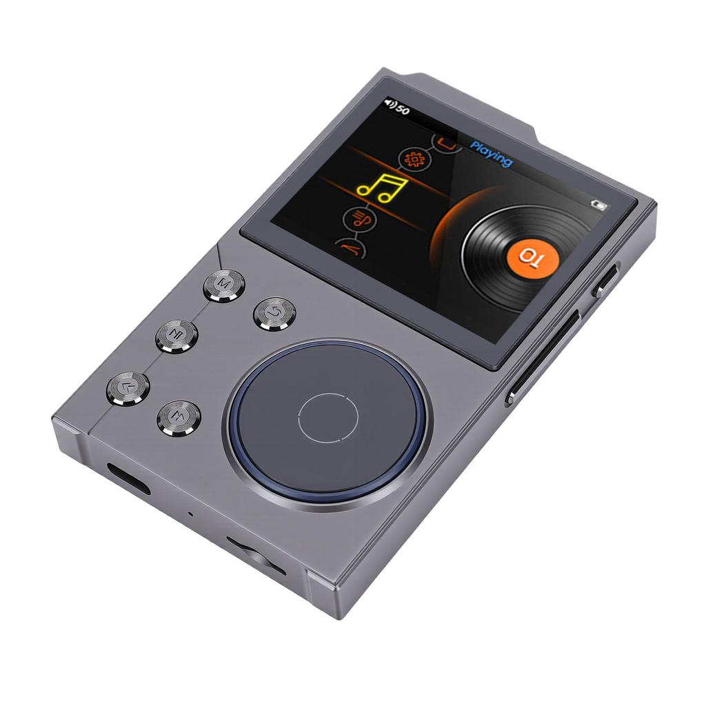 HiFi MP3 Player with Bluetooth 5.0 High Resolution Lossless Portable Audio Player Support Up To 256GB Built in 16GB