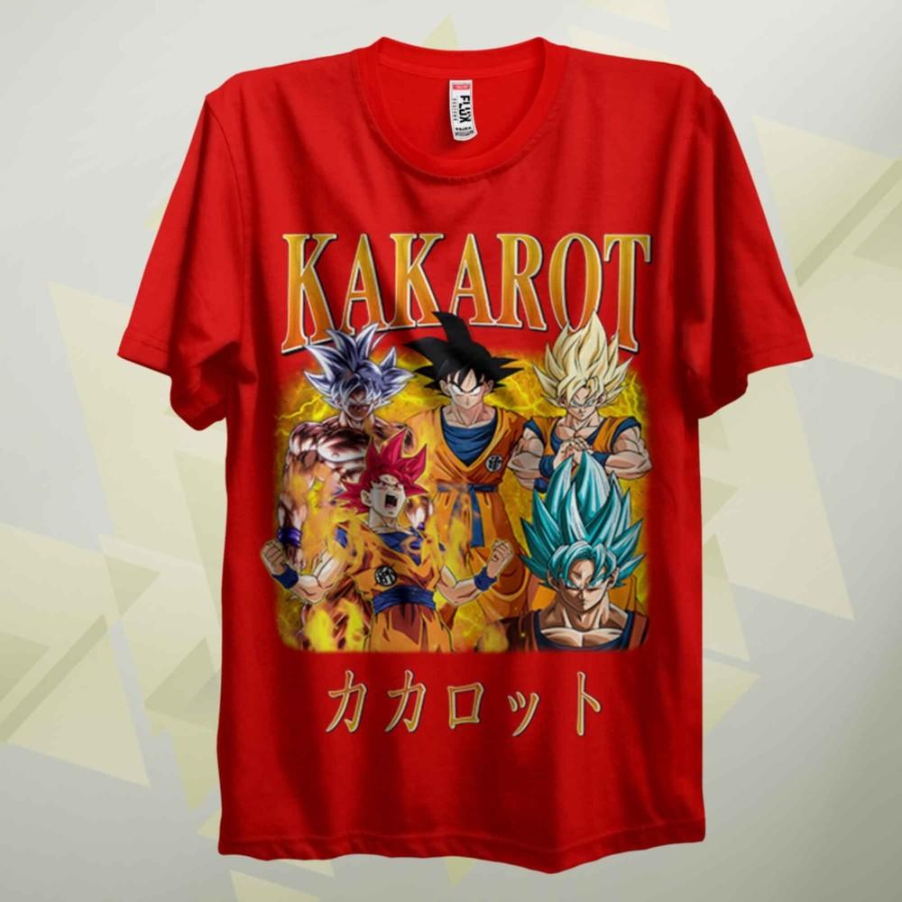 Goku T Shirt DBZ Super Saiyan KAKAROT Vintage Anime Shirt Anime Lover DRAGONBALL