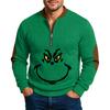 Men'S Outdoor Zipper Long Sleeved Sportswear Casual Sweatshirt