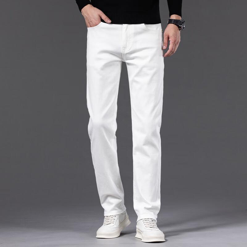 DK Men's Loose Straight-Leg Denim Jeans