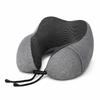 Cationic Cool Feeling U-shaped Pillow, Slow Rebound Memory Foam Neck Support Travel Pillow for Office Nap