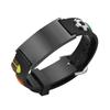 Vnox Free Engraving Medical Bracelets for Boys Girls,Adjustable Colored Cartoon Butterfly Car Silicone Bangle,Emergency Bracelet