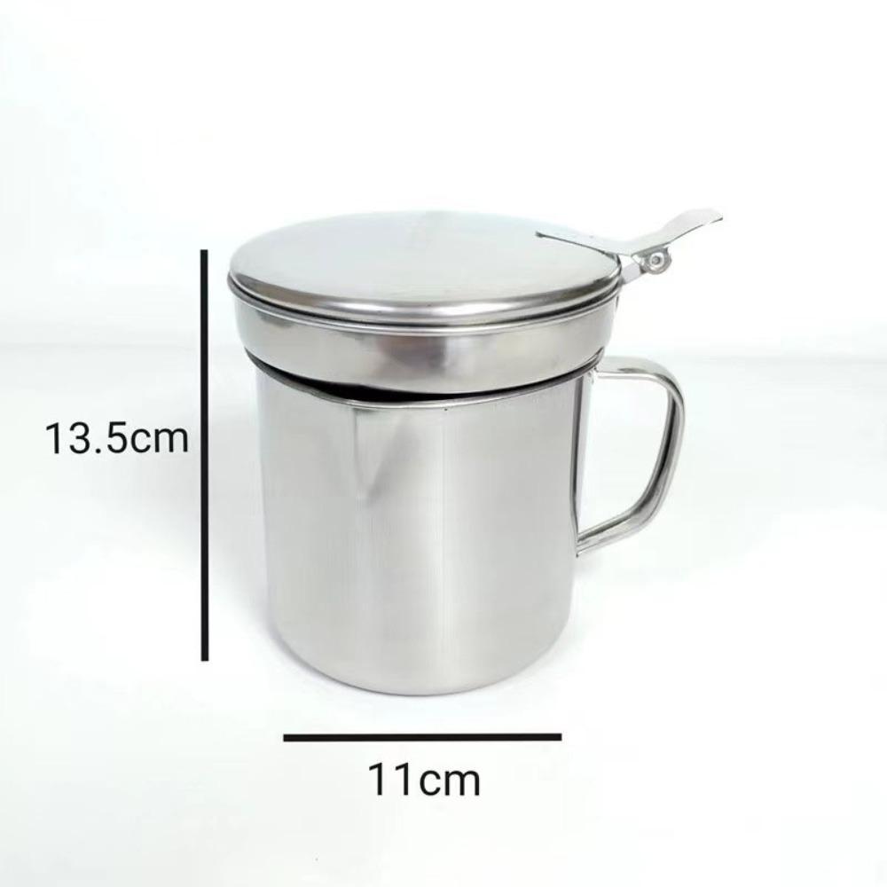 

Ситечко для смальца Бутылка для масла Многоцелевое ситечко для растительного масла Легко моющийся масляный горшок Кухня B-1000ML