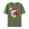 Frenchie White Graphic Tee Men's Clothes Lovers Day Oversized T Shirt Men Band Tshirts Vegan