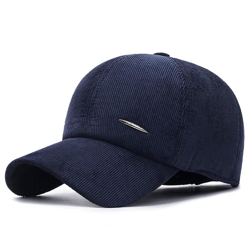 

ZhenYueQi Winter Corduroy Baseball Cap with Ear Flaps Adjustable
