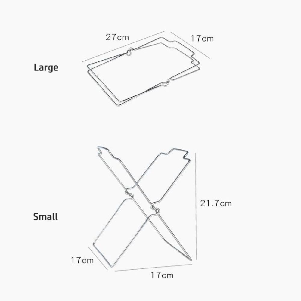 Multifunctional Trash Rack Foldable Trash Bag Holder New Garbage Can