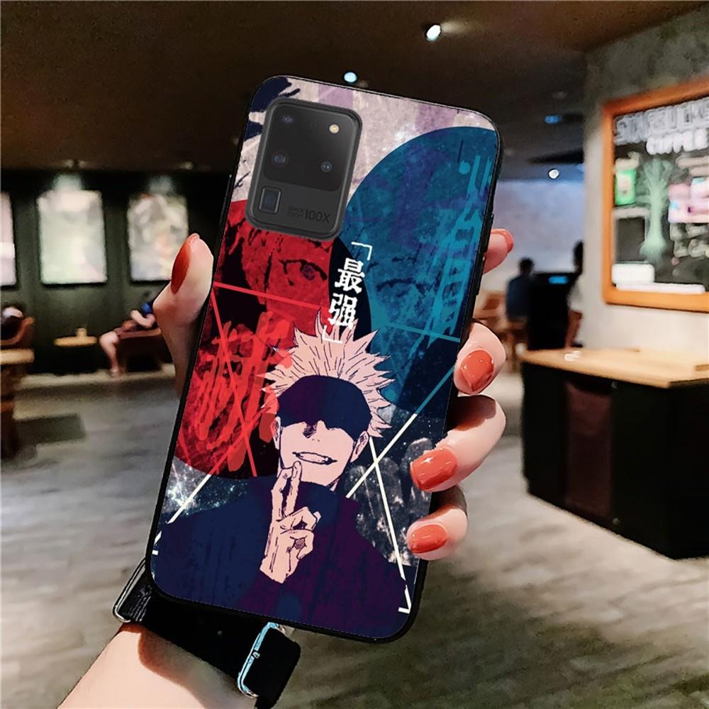 

J-Jujutsu K-Kaisenes Phone Case For Samsung S 9 10 20 21 22 23 30 23 24 plus lite Ultra FE S10lite Fundas Samsung S23 Plus 5G