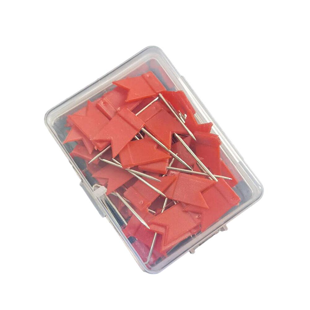 Bulletin Board Message Paper Fixing Pins Tacks Portable And Convenient