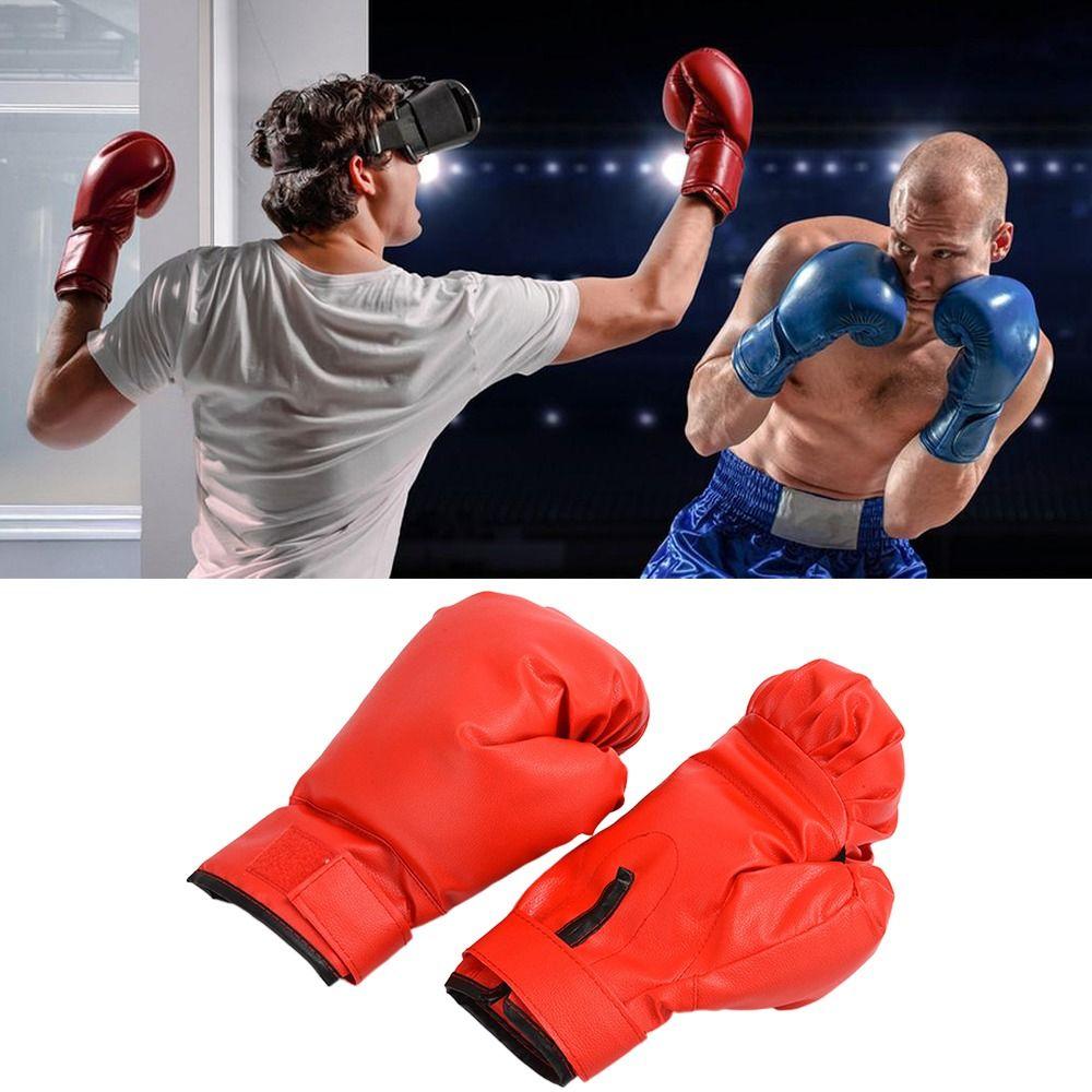 10oz Full Finger Gloves PVC Boxing Equipment High Quality Sport Supplies  Adult