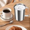 500/1000ML Coffee Milk Frothing Pitcher Jug Stainless Steel Precise Scale Milk Frothing Jug With Handle Latte Barista Profession