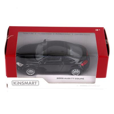 Kinsmart 2008  TT Coupe Diecast Car Model KT5335, Black, 1 Pc