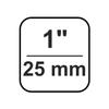 Douille à Choc 1 Pouce SW50 Courte - Qualité Pro