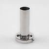 4.5'' Inch Stainless Steel Round Exhaust Muffler Tip Removable Silencer Silver