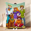 Cool Scoobydoo Cartoon Anime Blanket Comfortable Skinfriendly Throw Blanket For Living Room Bedroom Recliner Party Decor Christmas Gift