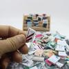 20 Stück 1:12 Puppenhaus Miniatur Buch Comic Buch kleine Bücher Mini Modell Kinder Rollenspiel Spielzeug Puppenhaus Zubehör