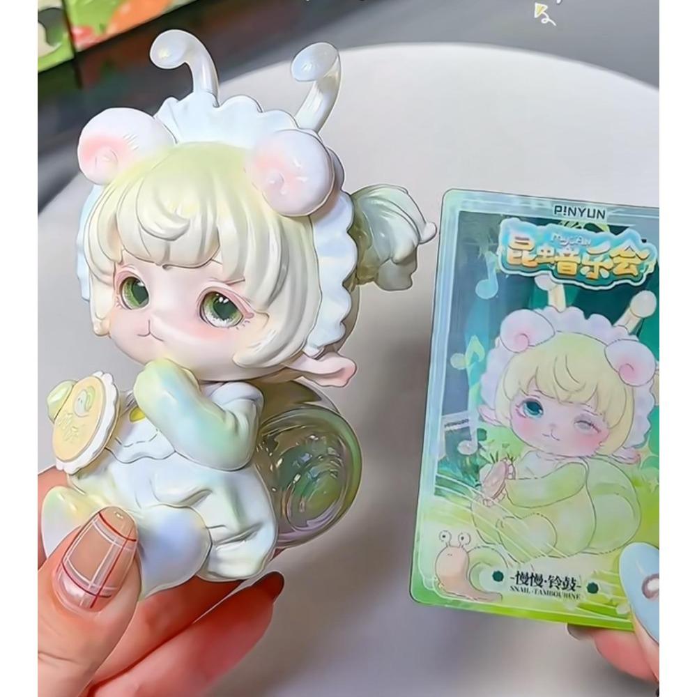 Pinyun Genuine MiJuan Insect Music Blind Box Trendy Cute Doll Handmade Desktop Ornament Ideal Female Birthday Gift