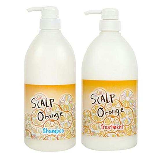 Scalp Orange Shampoo Treatment Set 1000ml Each &