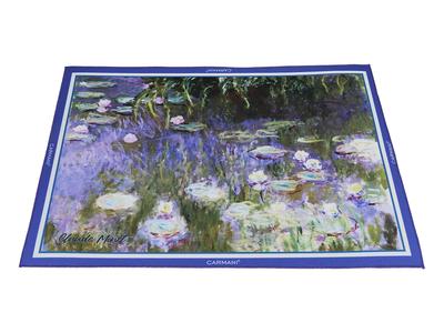 Placemat for the Table, Plate Mat, Claude Monet Water Lilies II, Dining Room, Large