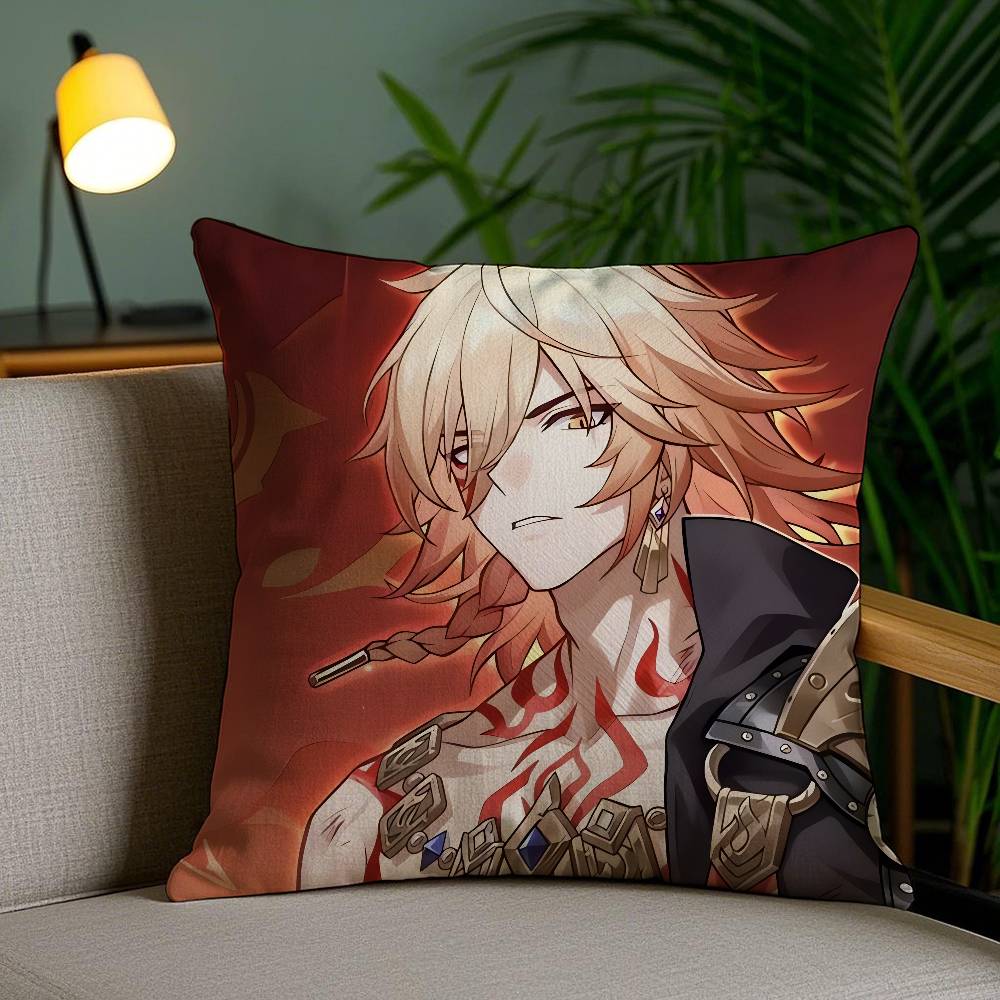 Honkai Star Rail M-Mydei Kissenbezug Milbenschutz Unsichtbarer Reißverschluss Schlafsofa