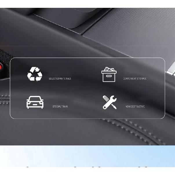 For Tesla Model 3 Highland Central Armrest Storage Box Car Glasses Phone Storage Multi-function Model Y Juniper 2025 Accessories