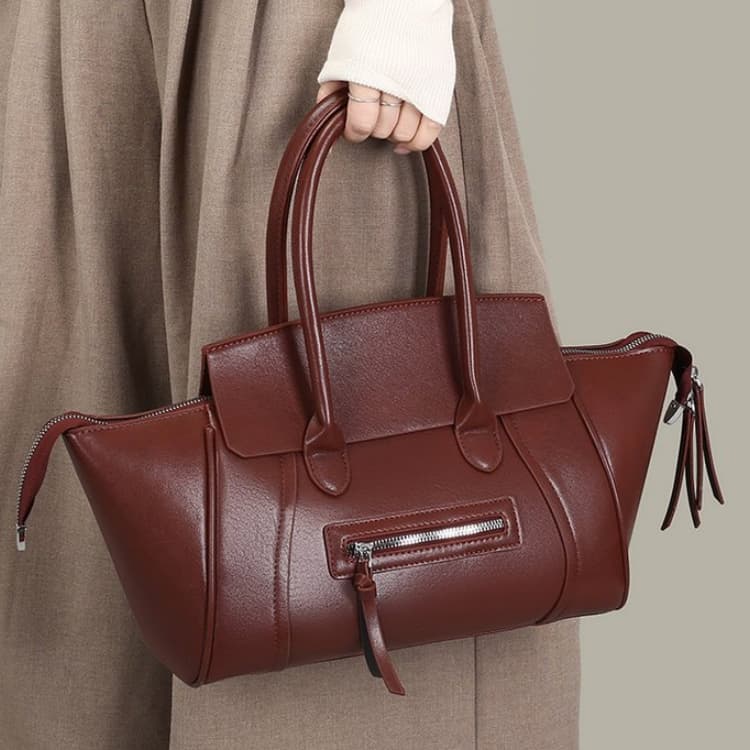 

Женская большая плечевая сумка-тоут для поездок на работу